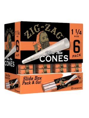 ZIG-ZAG CONES - 36 PACK PROMO DISPLAY