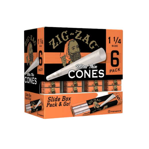 ZIG-ZAG CONES - 36 PACK PROMO DISPLAY