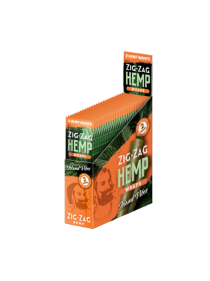 ZIG-ZAG HEMP WRAPS NPP - 25 PACK CARTON