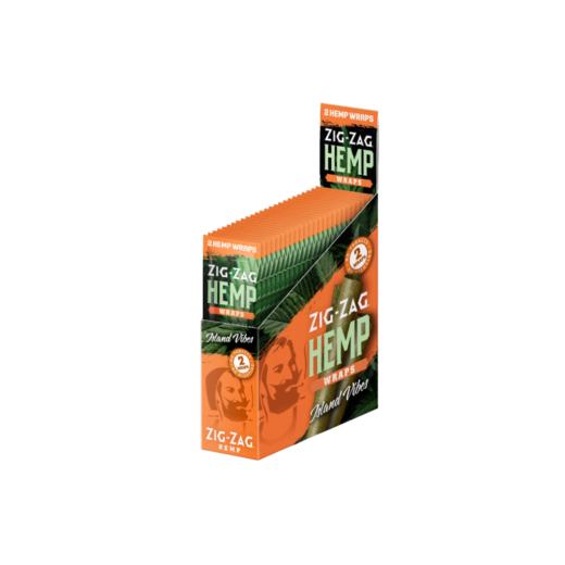 ZIG-ZAG HEMP WRAPS NPP - 25 PACK CARTON