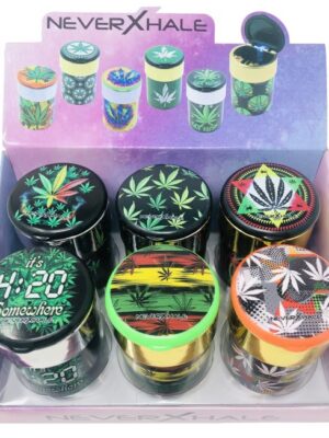 Never Xhale LED Leaf & 4:20 Car Ashtray