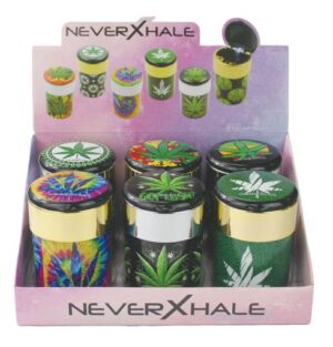 Never Xhale LED Leaf Car Ashtray