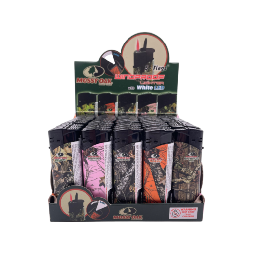 5 - FLAGS LED LIGHTER - MOSSY OAK DESIGN