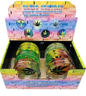 Desert Leaf Glow In Dark Ashtray