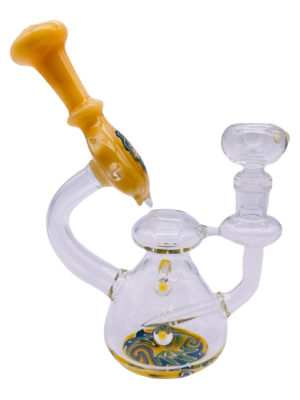 8" GLASS RIG BENT NECK
