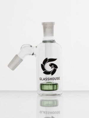 GLASSHOUSE - 45 DEGREE 14MM SHOWER HEAD ASH CATCHER