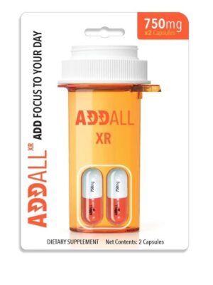ADDALL RX - BRAIN BOOSTER ENERGY SUPPLEMENT - 12PK DISPLAY