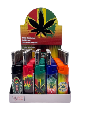 EAGLE TORCH - LEAF THEME EXTENDED LIGHTER