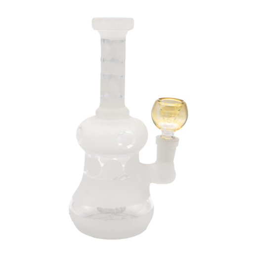 8" GLOW IN THE DARK FROSTED SHOWER HEAD RIG