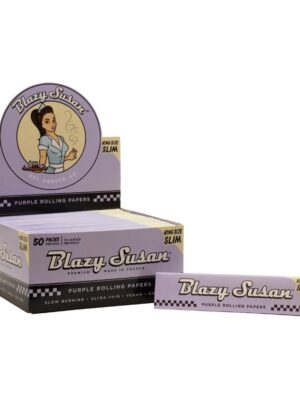 BLAZY SUSAN - PURPLE ROLLING PAPER