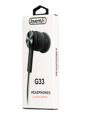 INVENTUV - G33 HEADPHONES - BLACK