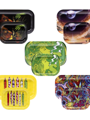 METAL ROLLING TRAYS (SMALL & LARGE)