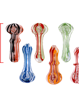 3" Glass Hand Pipes