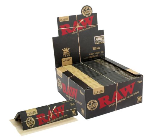 RAW BLACK ROLLING PAPER