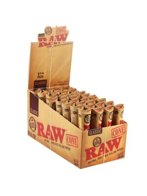 RAW CLASSIC CONE - 32PK DISPLAY