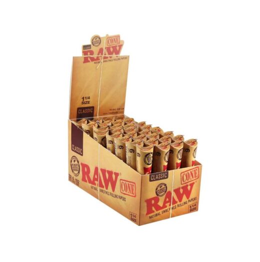 RAW CLASSIC CONE - 32PK DISPLAY