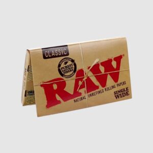 RAW CLASSIC - SINGLE WIDE PAPER - 25PK