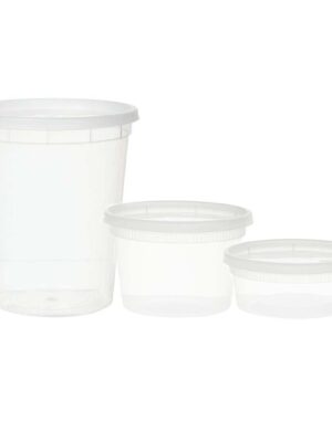PLASTIC SOUP CONTAINERS HEAVY DUTY