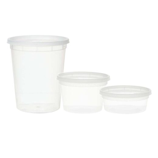 PLASTIC SOUP CONTAINERS HEAVY DUTY