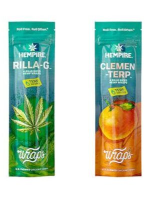 HEMPIRE TERP INFUSED HEMP WRAPS 15/4CT PACKS