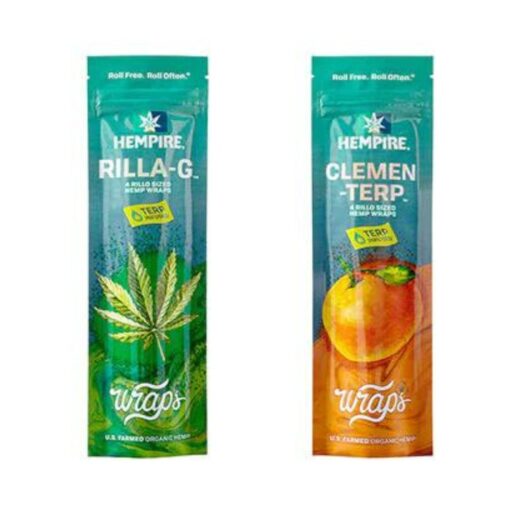 HEMPIRE TERP INFUSED HEMP WRAPS 15/4CT PACKS