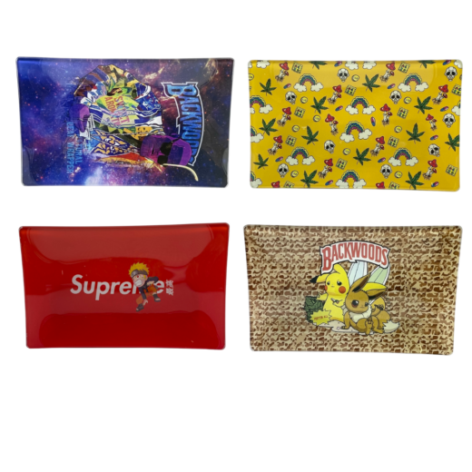 Glass Rolling Tray - Large Size