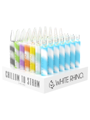 WHITE RHINO - CHILLUM TO STRAW - 49CT