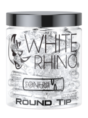 WHITE RHINO - GLASS TIPS - 100CT