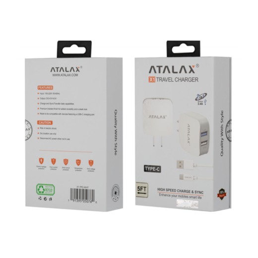 ATALAX - X1 HOME CHARGERS - 3.4 AMP