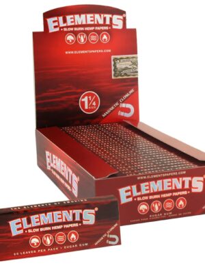 ELEMENTS HEMP PAPER 1 1/4 - 25/BX